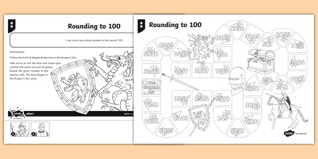 rounding to the nearest 100 differentiated game