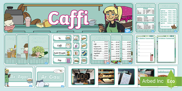 Welsh Cafe Role Play Pack Lenseignant A Fait Twinkl