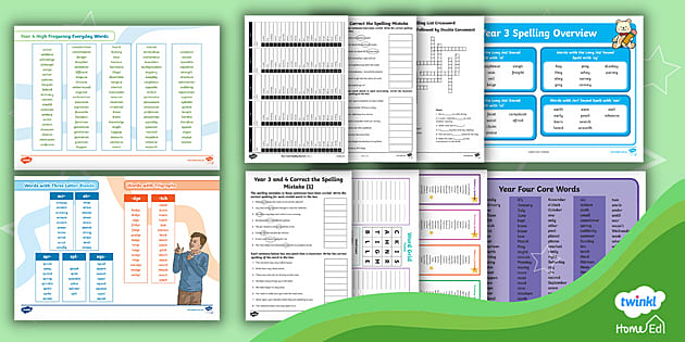 year-3-spelling-lists-and-year-4-spelling-lists-twinkl