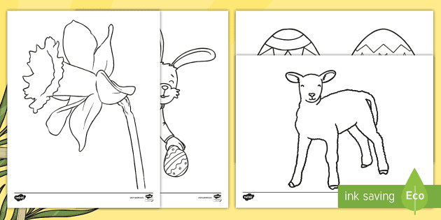Easter Coloring Pages Easter Printable For Children