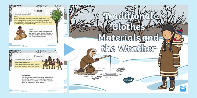 Clothes from around the World Materials PowerPoint - Twinkl