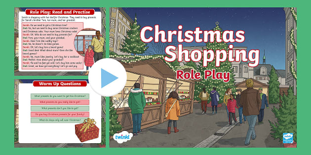 A christmas promo story