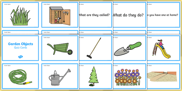 Household Objects Quiz Cards - ESL House Vocabulary - Twinkl