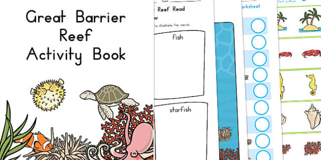 Great Barrier Reef Activity Booklet (nauczyciel wykonał)
