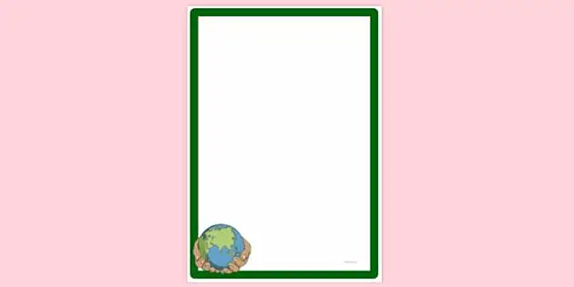 world page border