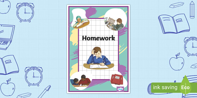school homework poster