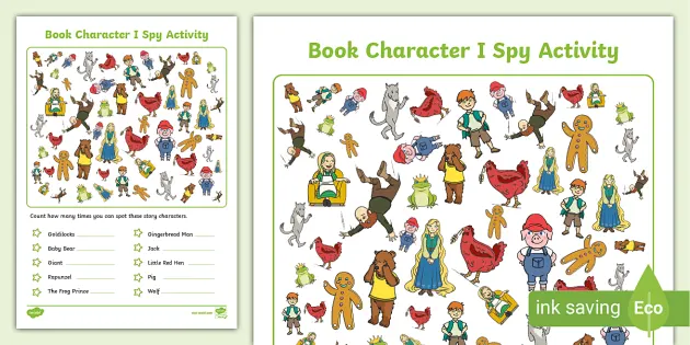 Who Am I?' Fairy Tale Characters Guessing Game - KS1 - EYFS