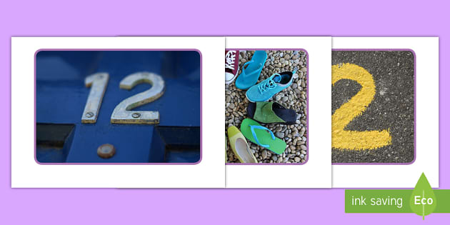 All About Number 12 Display Photo Pack (Lehrer gemacht)