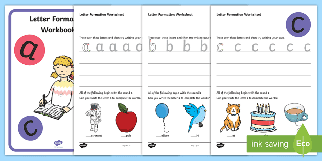 printable letter formation worksheets teacher made