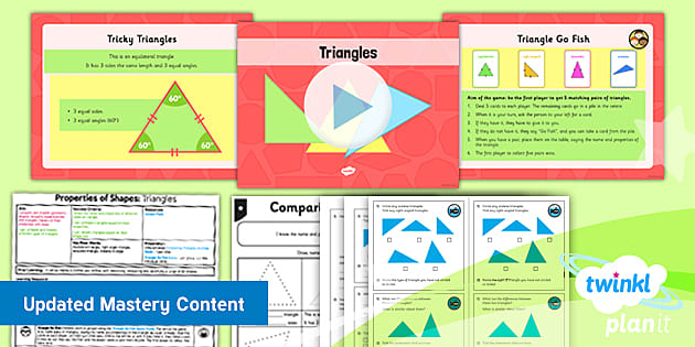 PlanIt Maths Y4 Properties of Shapes Lesson Pack Geometric Shapes (1)