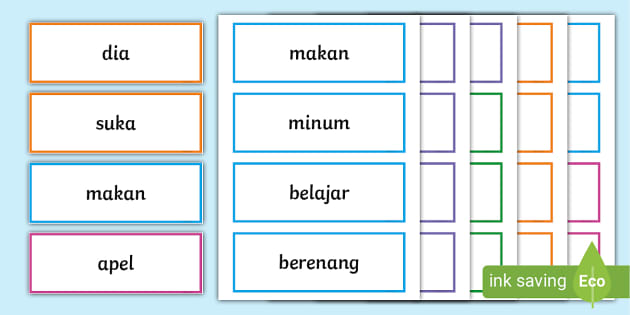 Di Mana Harimau? Word Cards (teacher made) - Twinkl