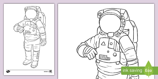 Spaceship Colouring Sheets (teacher made) - Twinkl