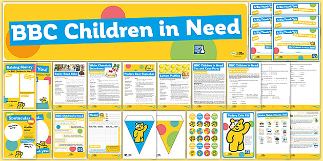 FREE! - BBC Children in Need Fundraising Pack for Parents - BBC.