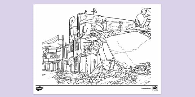 War Colouring Page | Colouring Sheets (teacher made)