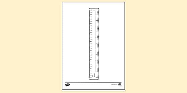 ðŸ‘‰ Centimeters and Millimeters Rulers Cut Outs and Display Pack