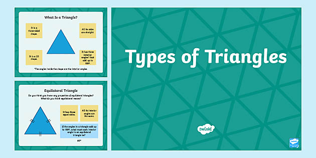 powerpoint presentation on types of triangles