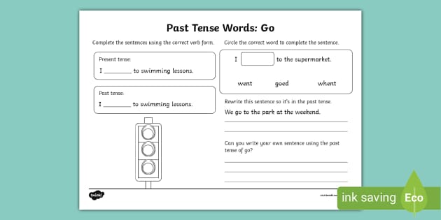 past-tense-words-go-worksheet-teacher-made-twinkl