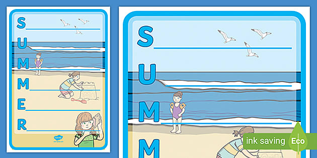 Summer Acrostic Poem Template | Primary Resources | KS1