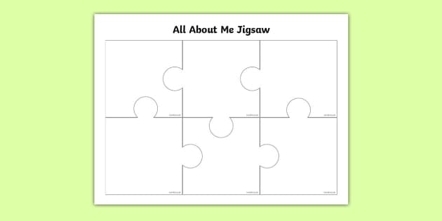 Printable Puzzle Piece Template  Puzzle piece template, Puzzle piece  crafts, Puzzle pieces