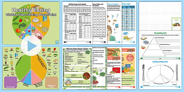 KS2 Healthy Eating Activity Pack - Teaching Resources