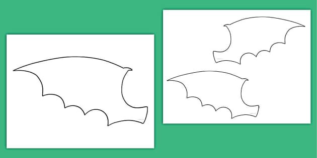 Dragon Wing Template Printable