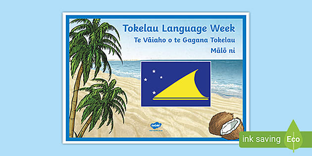 Tokelau Language Week Poster (teacher made) - Twinkl