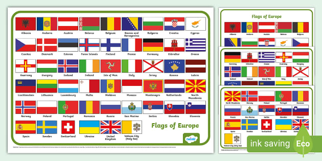 1) EUROPE: Guess the flag! 