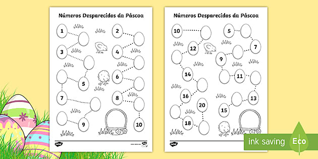 Jogo dos numeros de 1 a 5 - Recursos de ensino