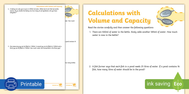 calculations-with-volume-and-capacity-teacher-made