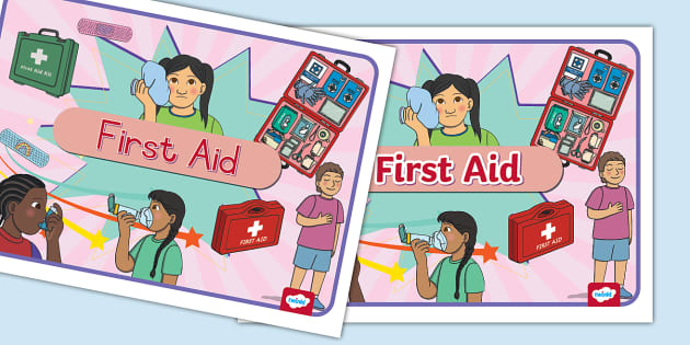 First Aid Display Poster