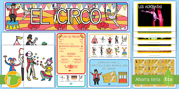 20 Ideas de Decoración para el Día del Circo - Preescolar y