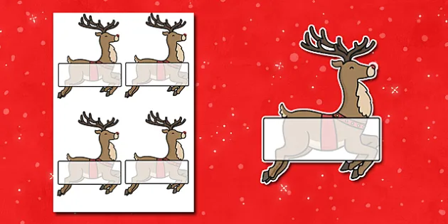 Reindeer Dust Labels, Recipe and Resource Pack - Twinkl