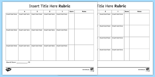 Five Star Writing: Writing Paper and Rubrics for Kindergarten - Self Check