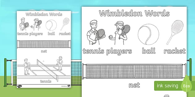 wimbledon-themed-words-colouring-sheets-teacher-made