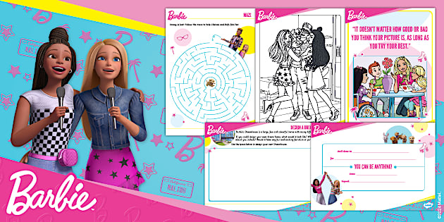 Barbie activities discount