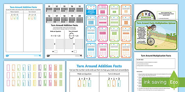 FREE! - Turn Around Addition Facts (teacher made) - Twinkl