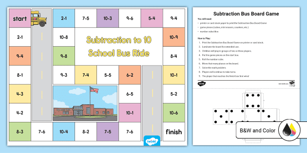 Custom Racetrack Classroom Board Game - (ESL/Online/Home School)