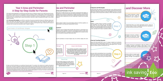 👉 Year 4 Area and Perimeter: A Step-by-Step Guide for Parents