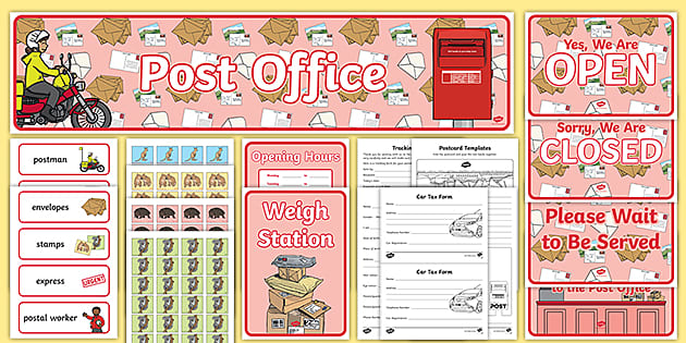 FREE Australian Post Office Role Play Pack Twinkl
