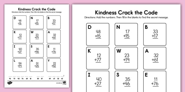 October Crack the Code Grades 1-5 | Printable Teacher Resources | The  Limitless Classroom