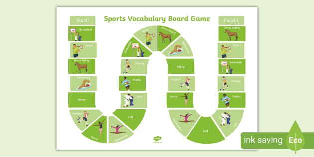 Hobbies & Free Time Vocab Board Game - ESL Expertz