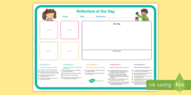 reflection-template-eylf-teacher-made
