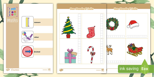 SEND: Christmas-themed Measuring Using Non-Standard Units