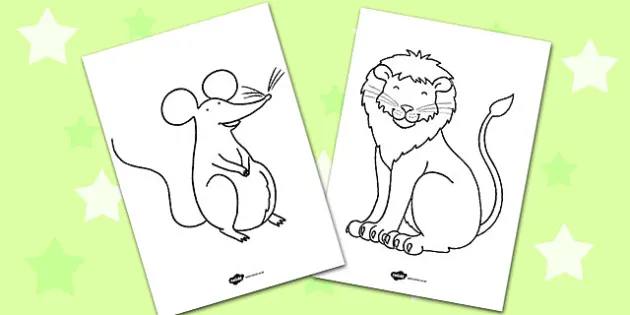 Lion Mouse Stock Illustrations  3656 Lion Mouse Stock Illustrations  Vectors  Clipart  Dreamstime