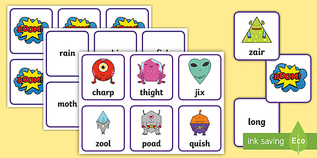 Phase 3 Phonics Boom Game (teacher made) - Twinkl