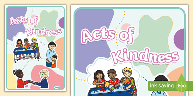 Kindness Week Stickers (teacher made) - Twinkl