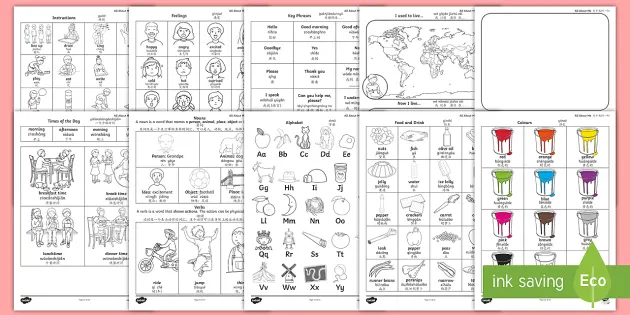 English New Starter Welcome Activity Booklet English Mandarin Chinese Pinyin English New Starter Welcome Activity Booklet English Mandarin Chinese Pinyin