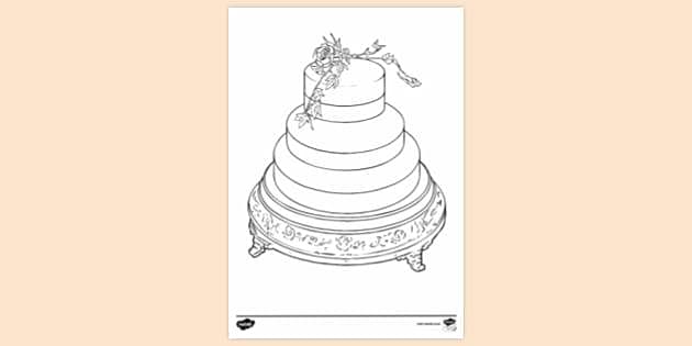 20 Wedding Coloring Pages (Free PDF Printables)