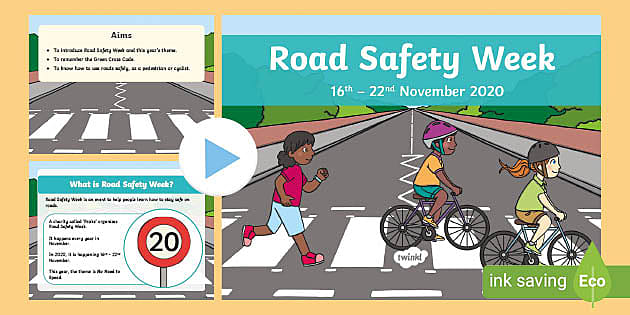 KS1 Road Safety Week Information PowerPoint (teacher made)