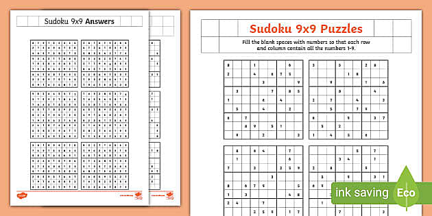 Year 6 Sudoku 6 x 6 Worksheet (teacher made) - Twinkl